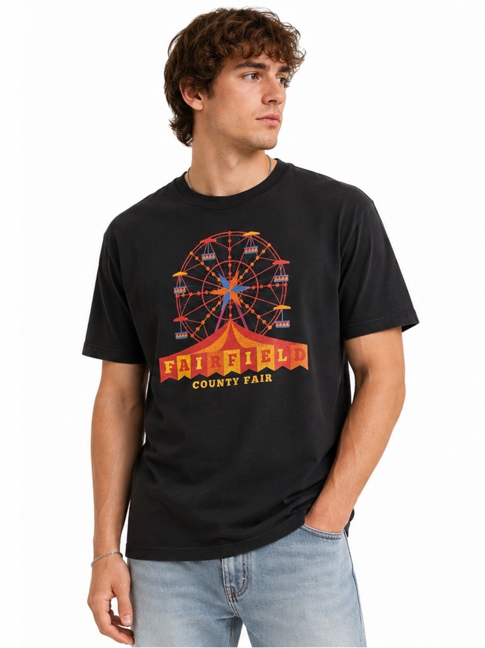 State of Decay 2 Fairfield County Fair Graphic T-Shirt Black 2XL Xbox Game